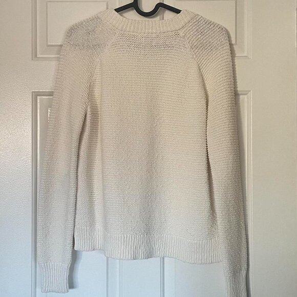 Madewell Arden V-Neck Crop Pullover Sweater - Picture 3 of 4